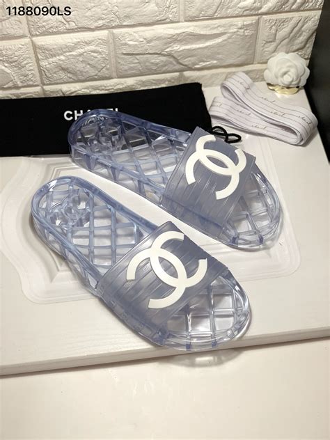 chanel clear slippers|chanel sandals official website.